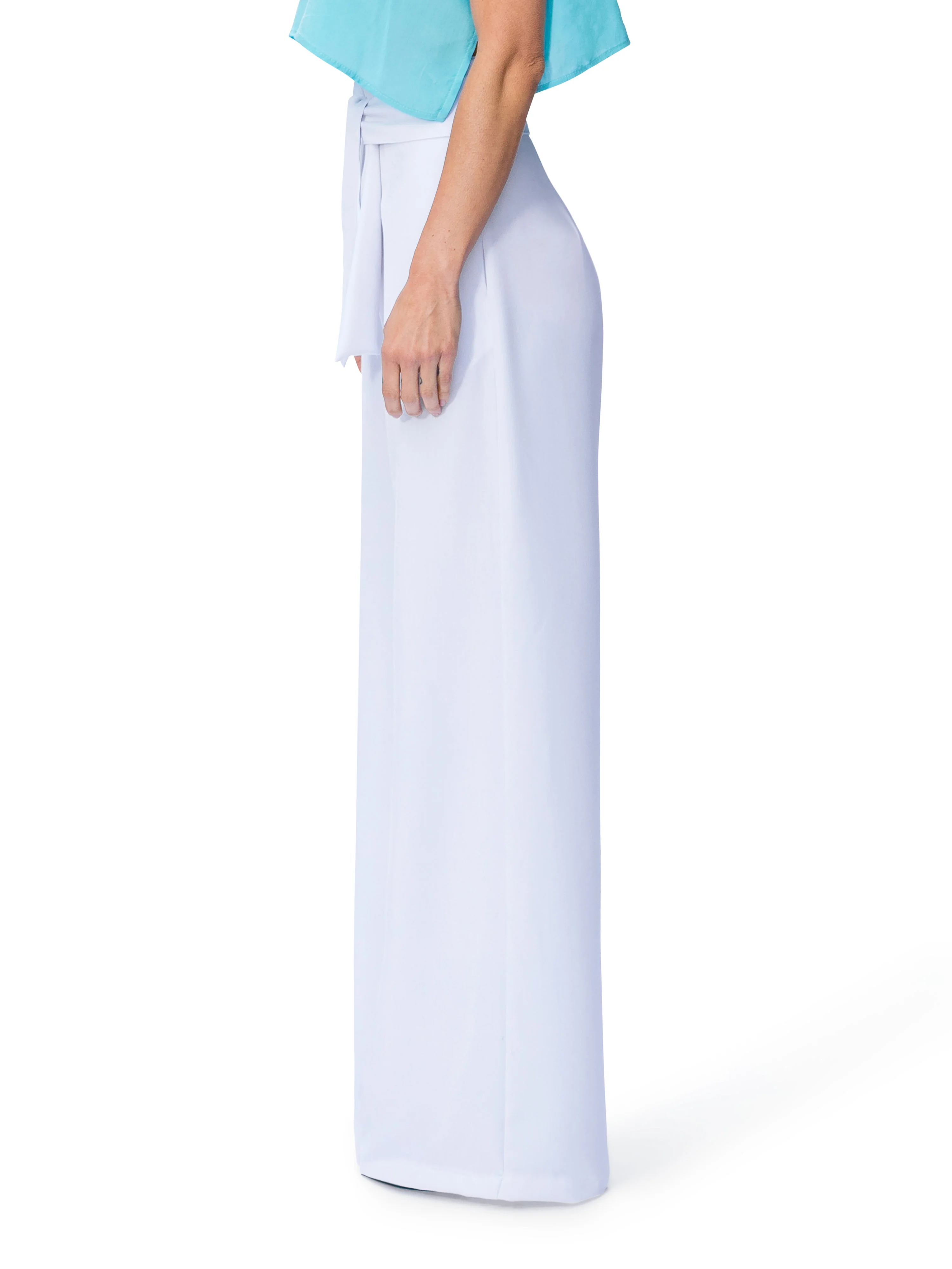 "Athena" Belted High Waist Pants - Image 3