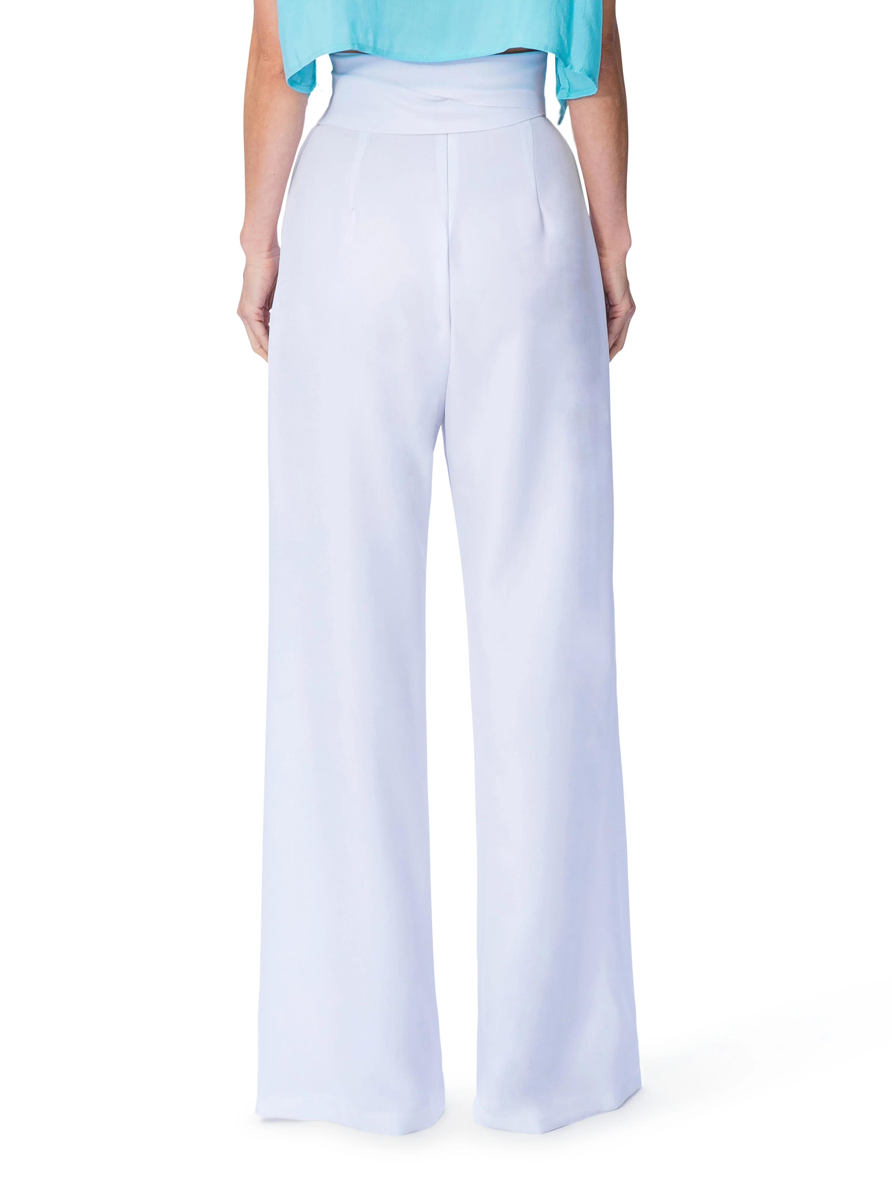 "Athena" Belted High Waist Pants - Image 5