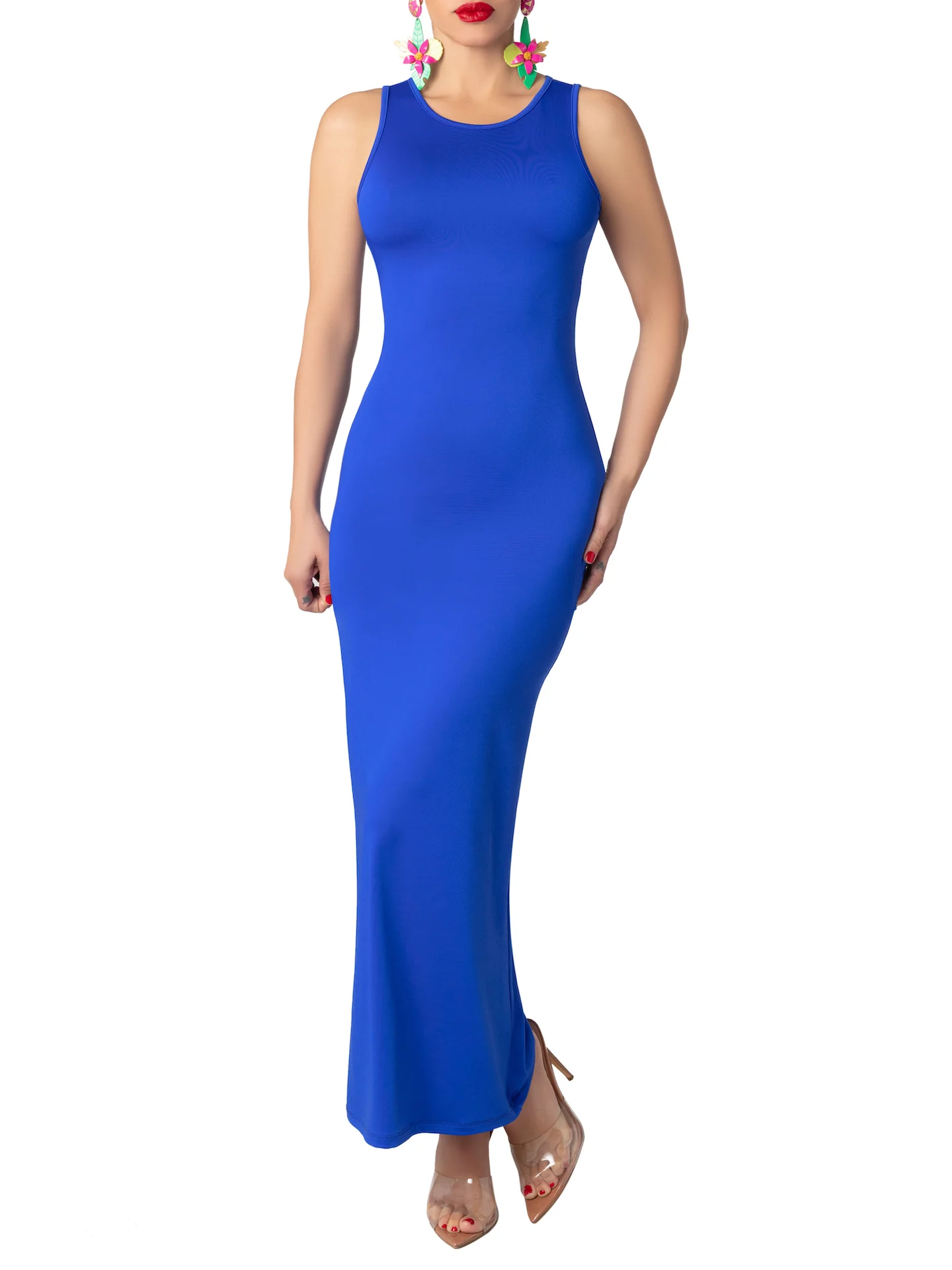 "Elevate" Royal Tank Dress - Image 5