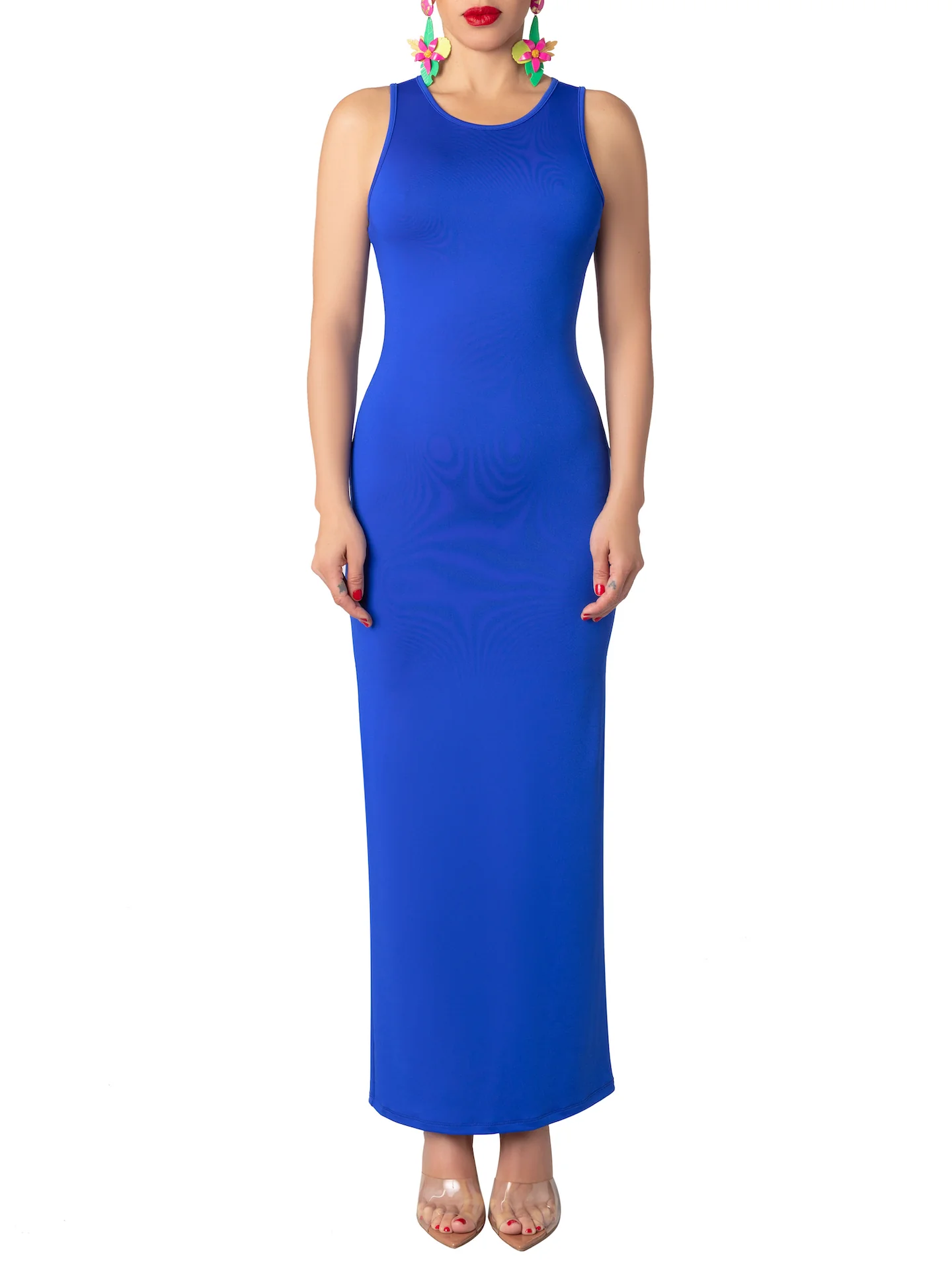 "Elevate" Royal Tank Dress - Image 6