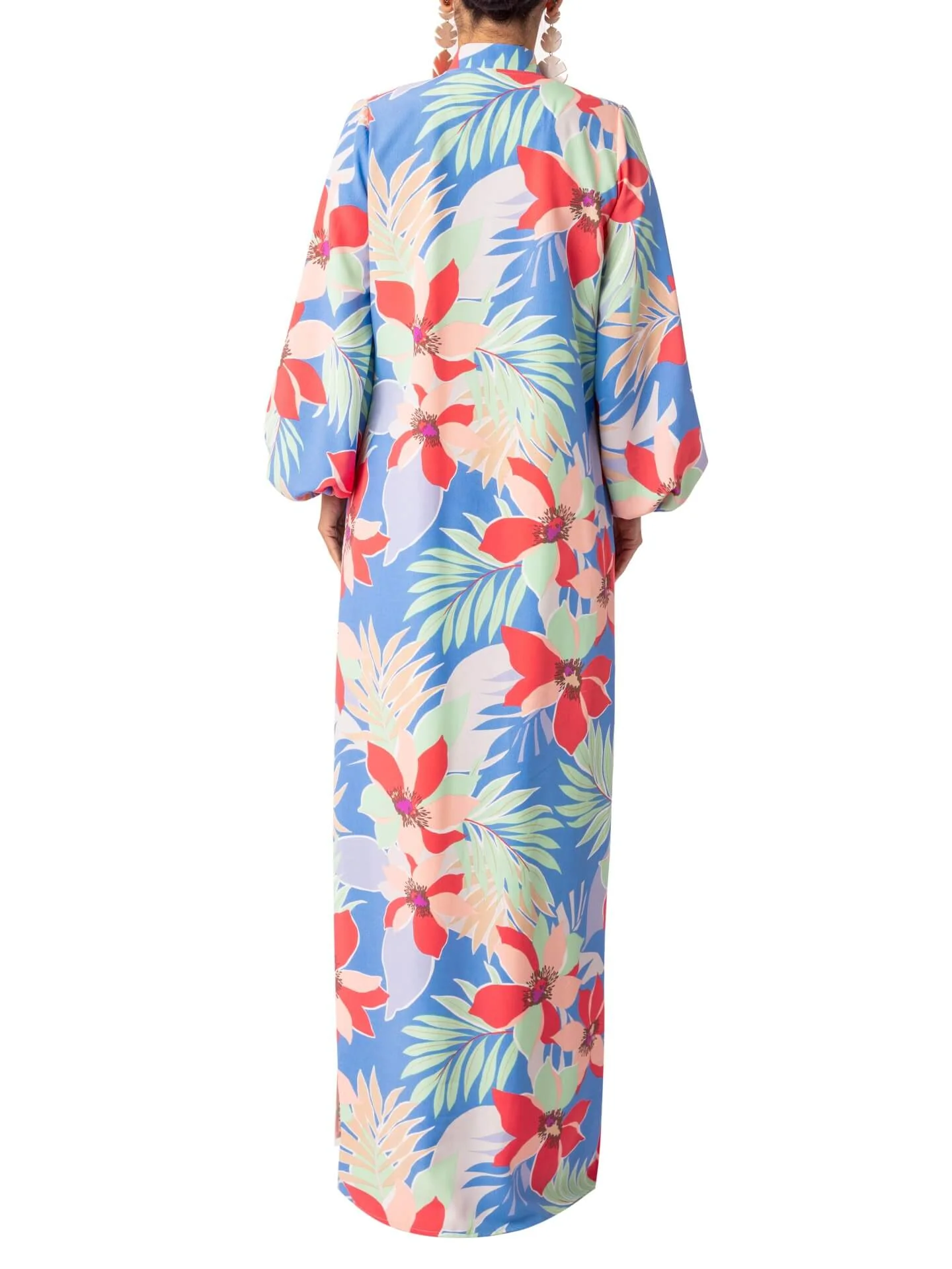 “Havana” Blue Print Duster - Image 5