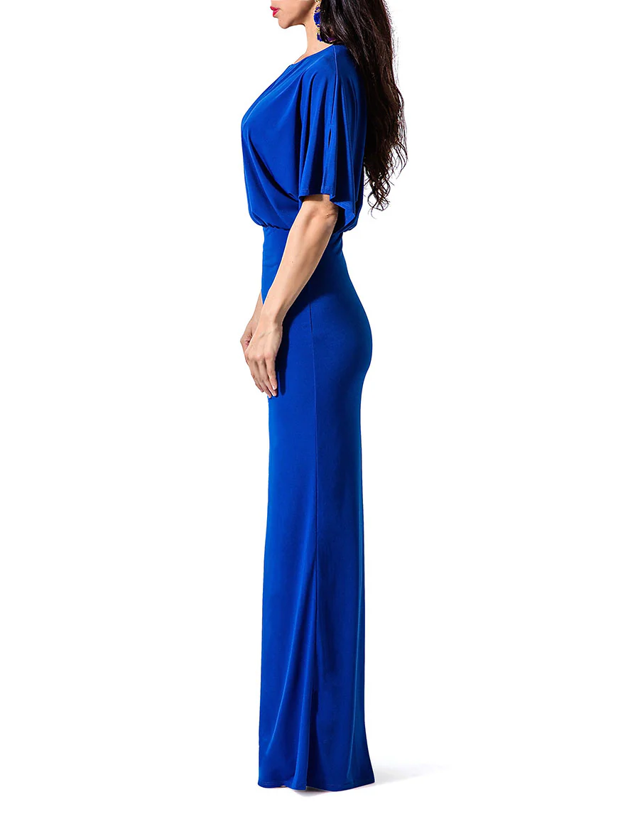 "Helena" V-Neck Maxi Dress - Image 4