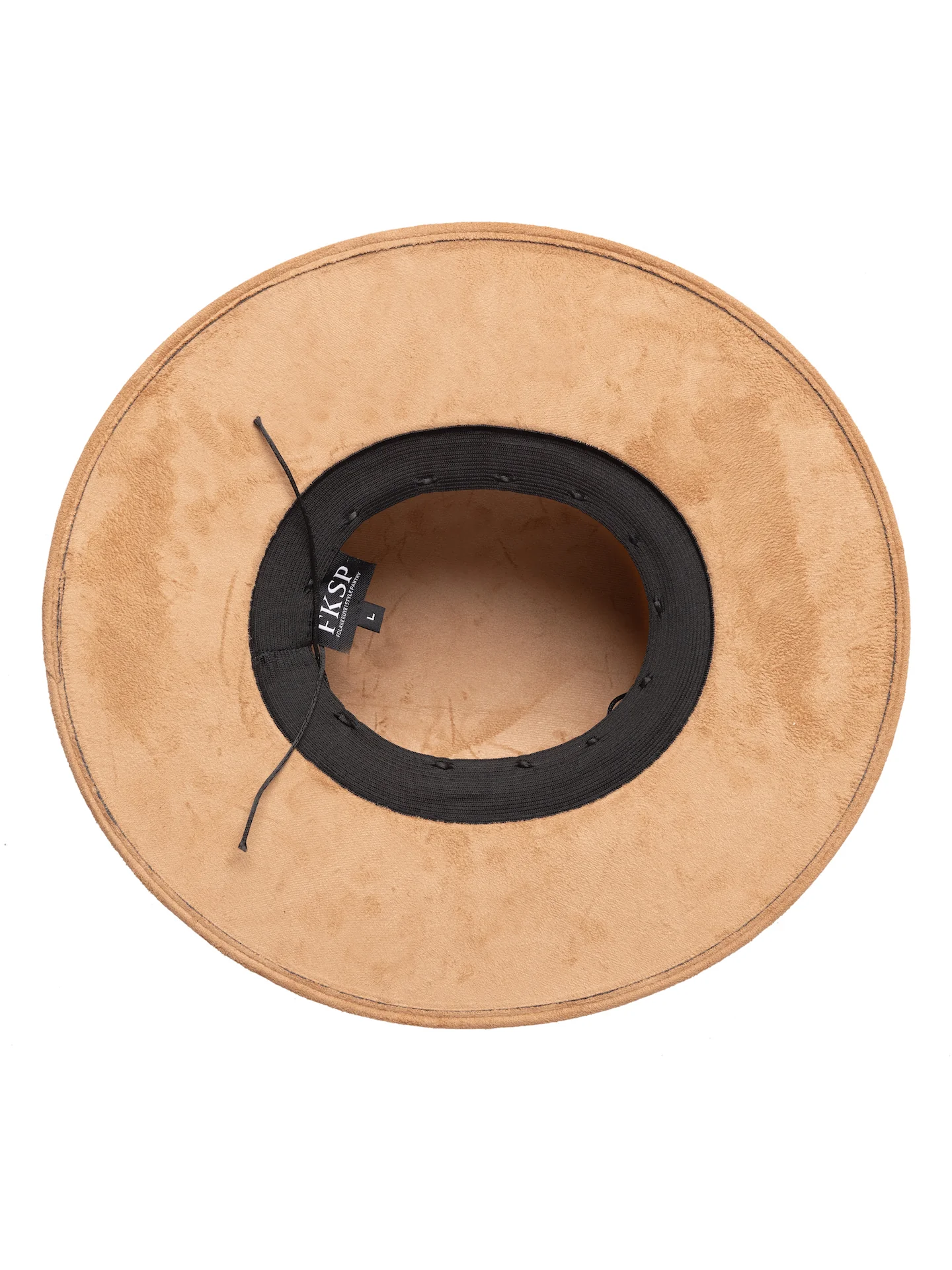 "Icon" Camel Embellished Wide Brim Hat - Image 5