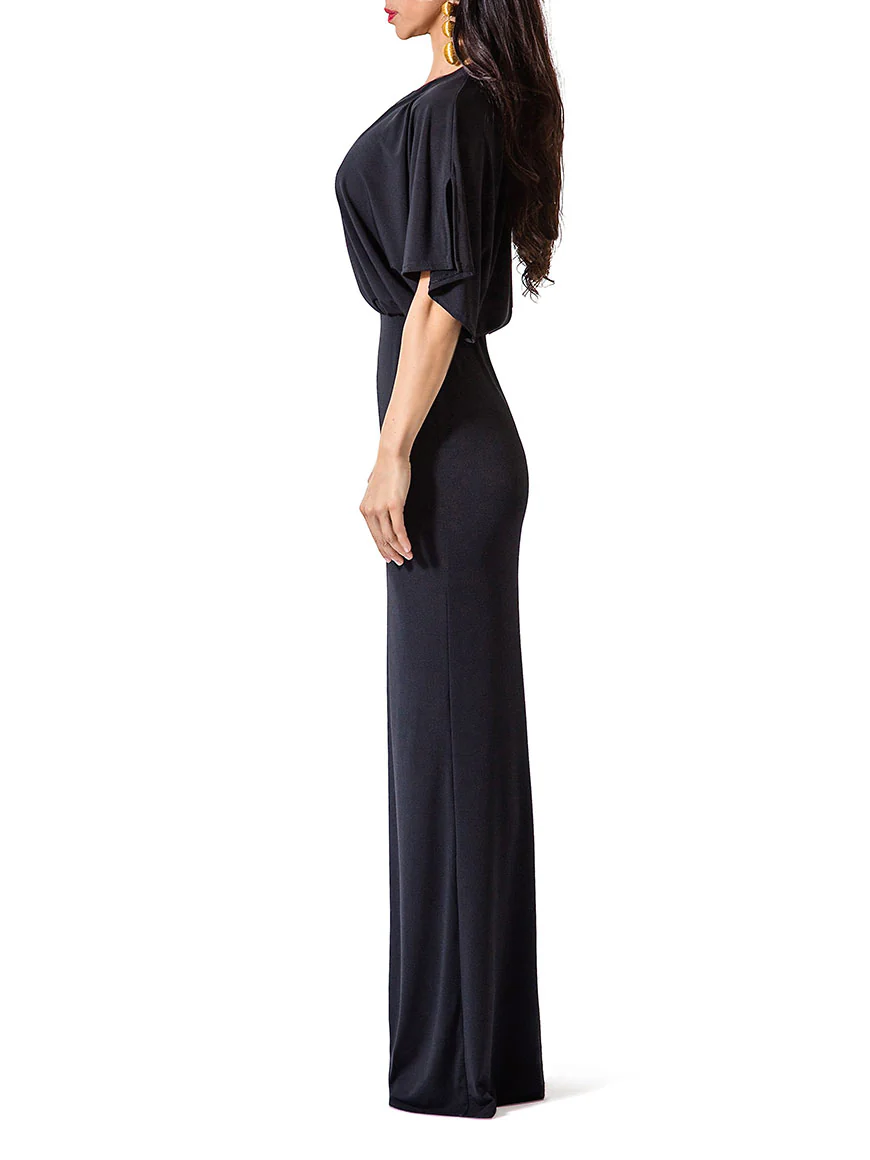 "Jamie" V-Neck Maxi Dress - Image 3