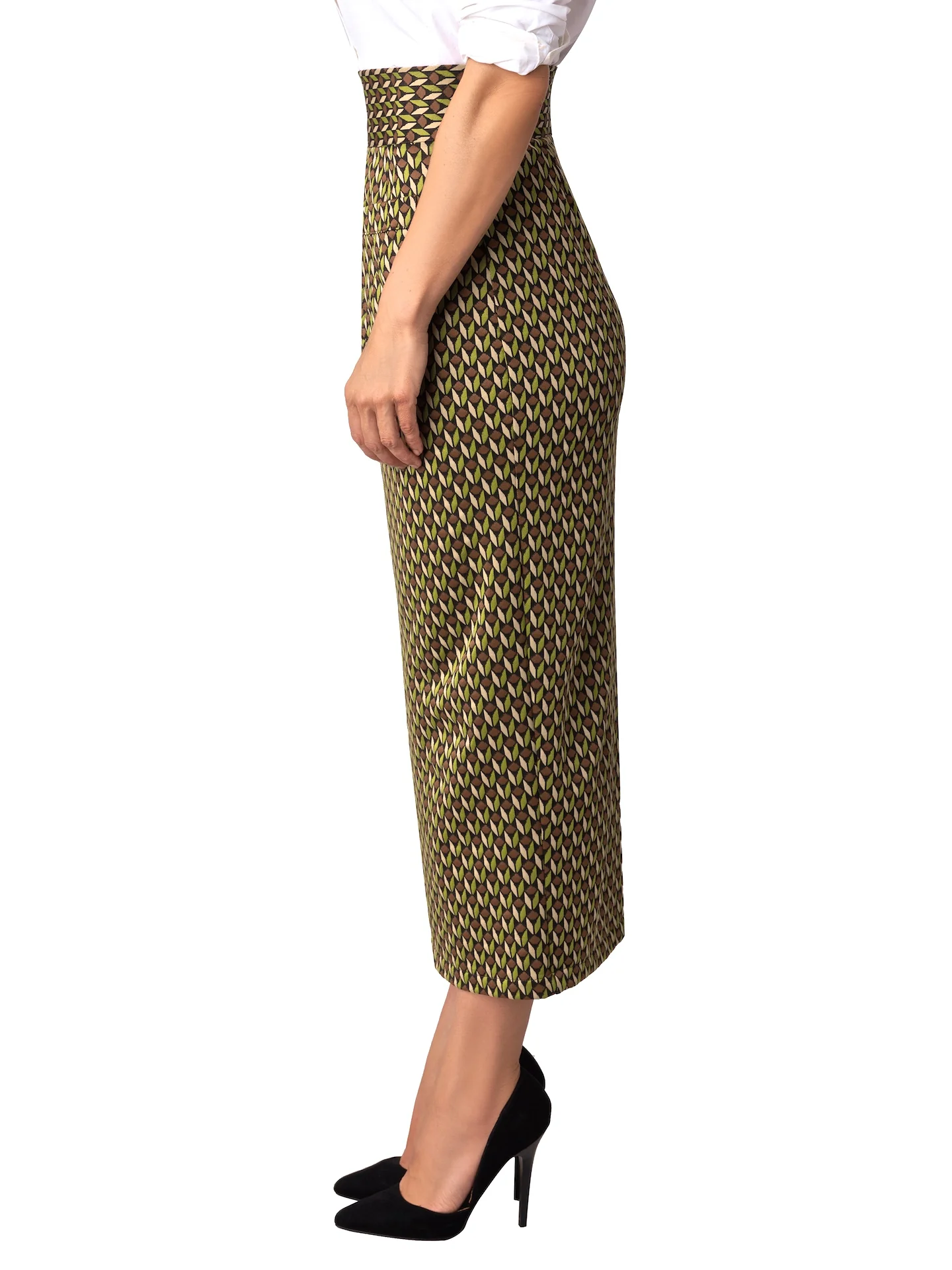 “Liv” Pattern Pencil Skirt - Image 6