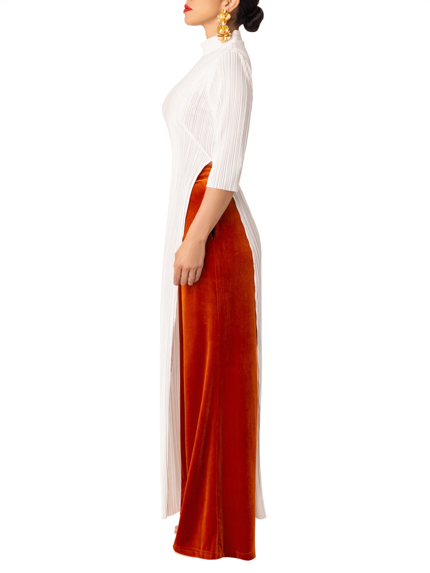 “Pearl” White Maxi Top - Image 6