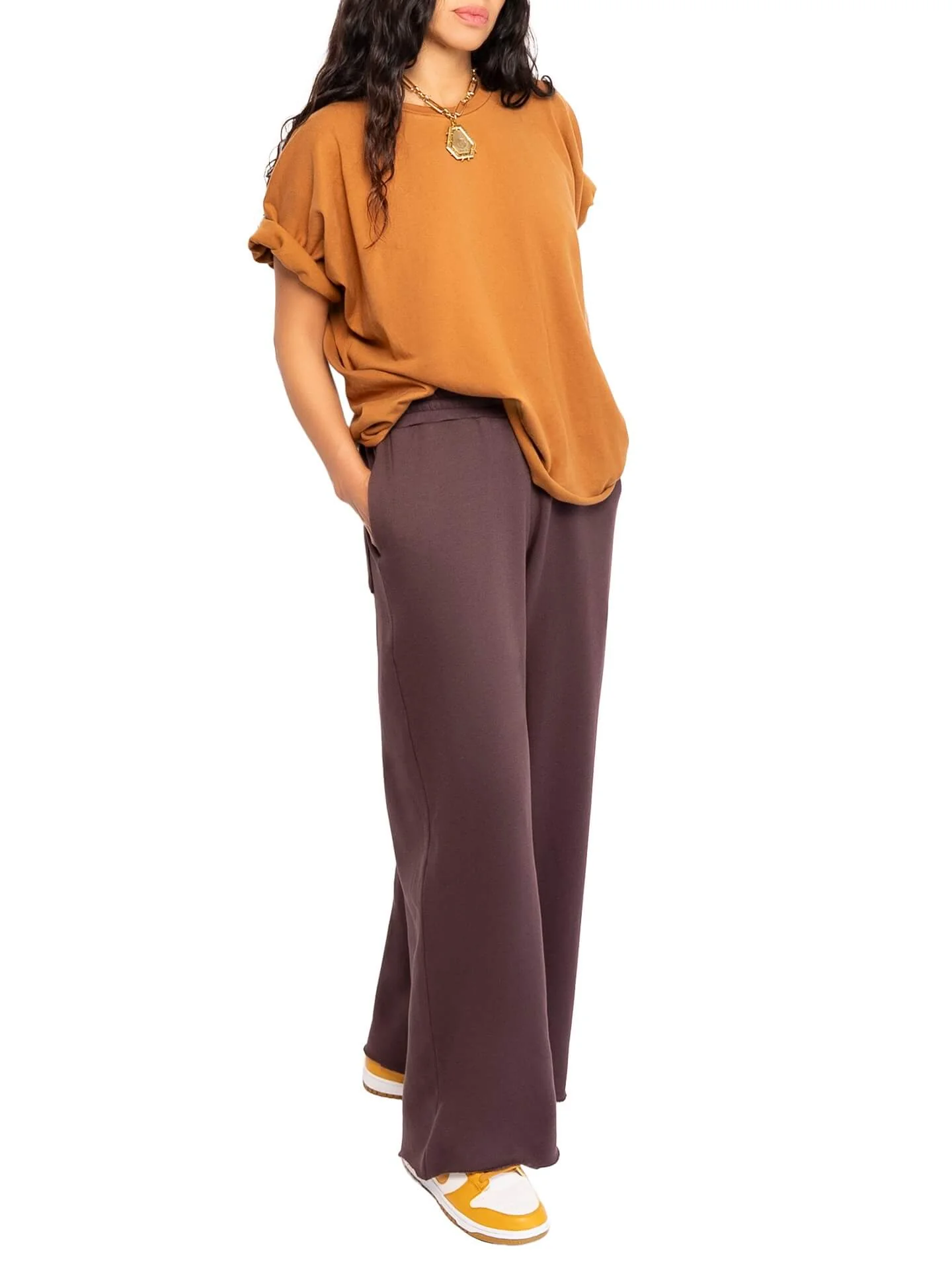 ''Pico Blvd.'' Brown Unisex T-shirt - Image 3