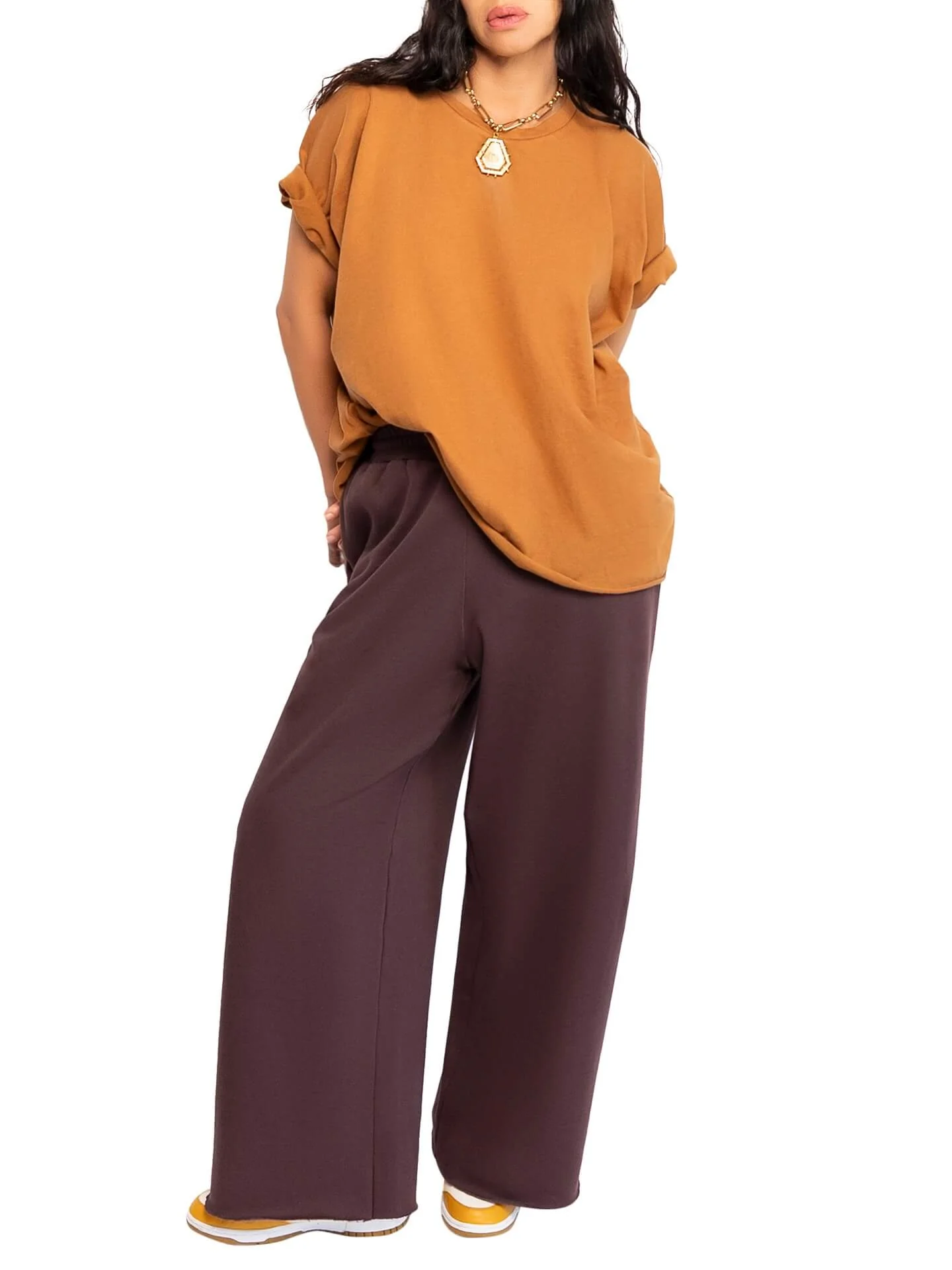 ''Pico Blvd.'' Brown Unisex T-shirt - Image 4