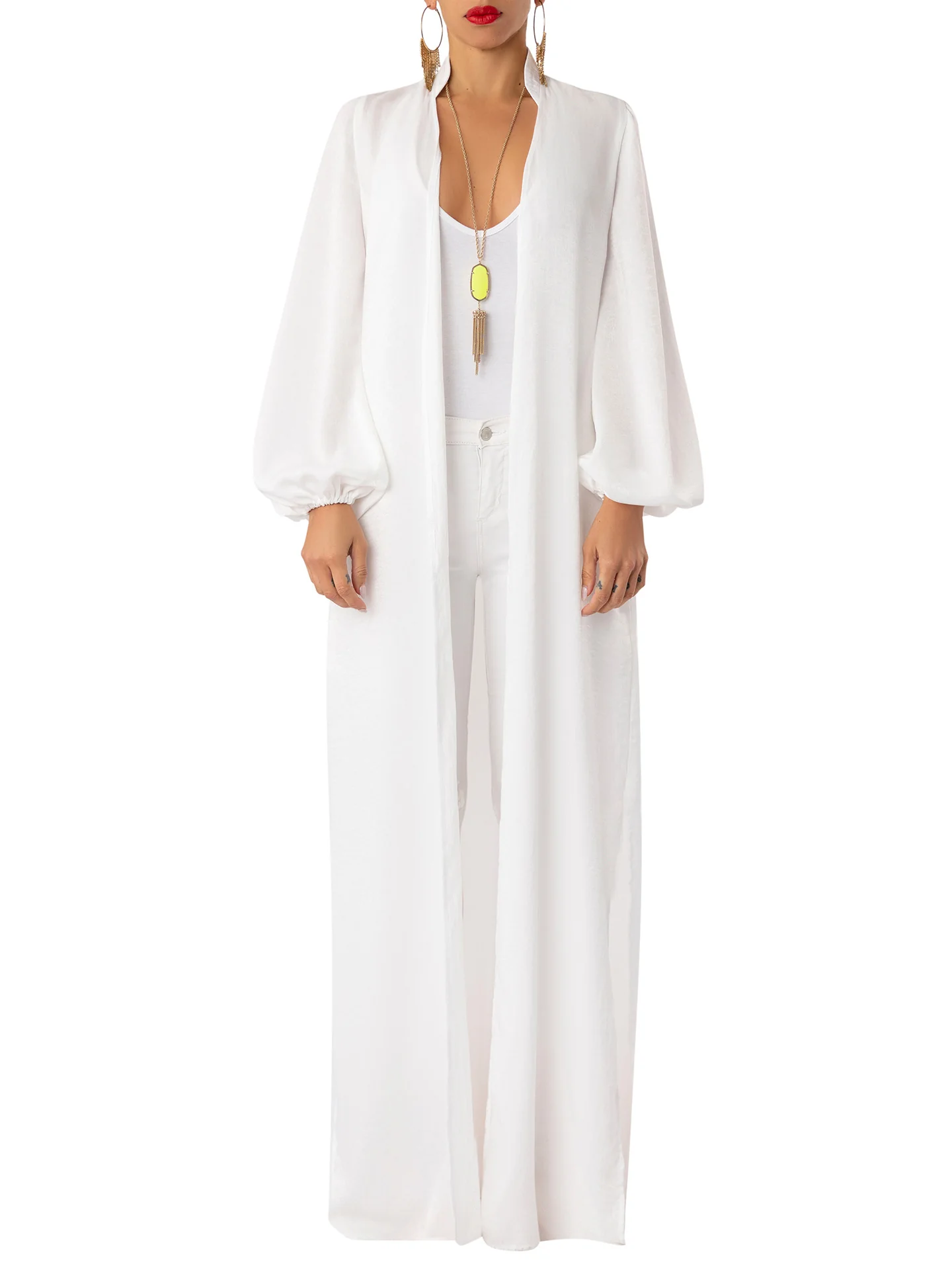 "Shania" White Duster - Image 4